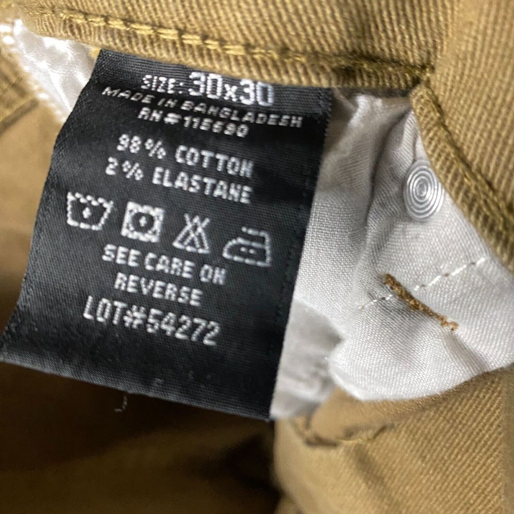 Stitches &‎ Rivets Jeans Men's 30x30 Denim Stretch Brown Cotton - Picture 12 of 12